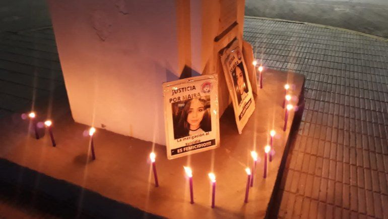 Cinco Saltos: recordaron a Maira Castillo a 1 año y 8 meses de su muerte