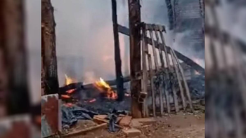 video: un incendio dejo a una familia sin nada y necesitan ayuda