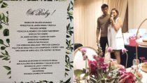 el baby shower top de pampita: regalos, padrinos e invitadas famosas
