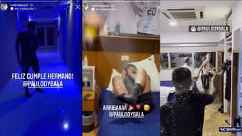 video: la sorpresa de los cracks de la seleccion a dybala en su cumple video: la sorpresa de los cracks de la seleccion a dybala en su cumple