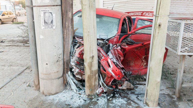 Mirá las impactantes imágenes del accidente de calle La Esmeralda