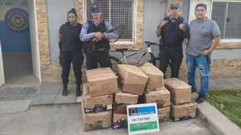 anai mapu: fueron por una bici robada y descubrieron una plantacion de marihuana