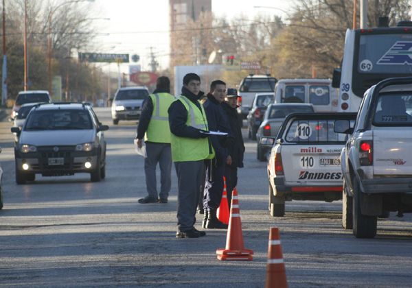 Continúan los operativos de tránsito en Cipolletti