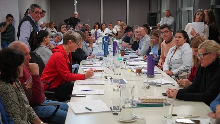 La Secretaría de Trabajo defendió en comisiones de la Legislatura provincial el proyecto que moderniza la Ley 5255. Foto: Gentileza.