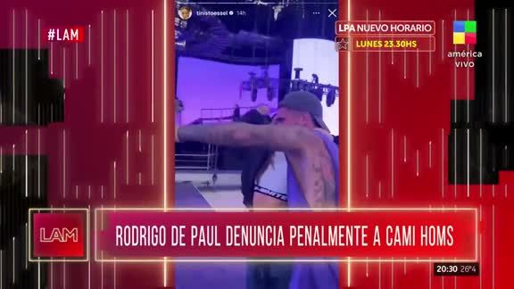 Ángel de Brito habló en LAM de los mensajes de Camila Homs a Rodrigo De Paul que terminaron en denuncia judicial.