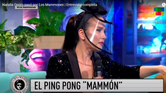 Natalia Oreiro, y su gran elogio a Las Grutas en el programa televisivo de alcance nacional.&nbsp;