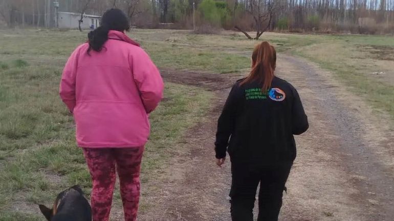 La joven oriunda de Santiago del Estero fue rescatada en forma voluntaria en un establecimiento de Cinco Saltos.&nbsp;