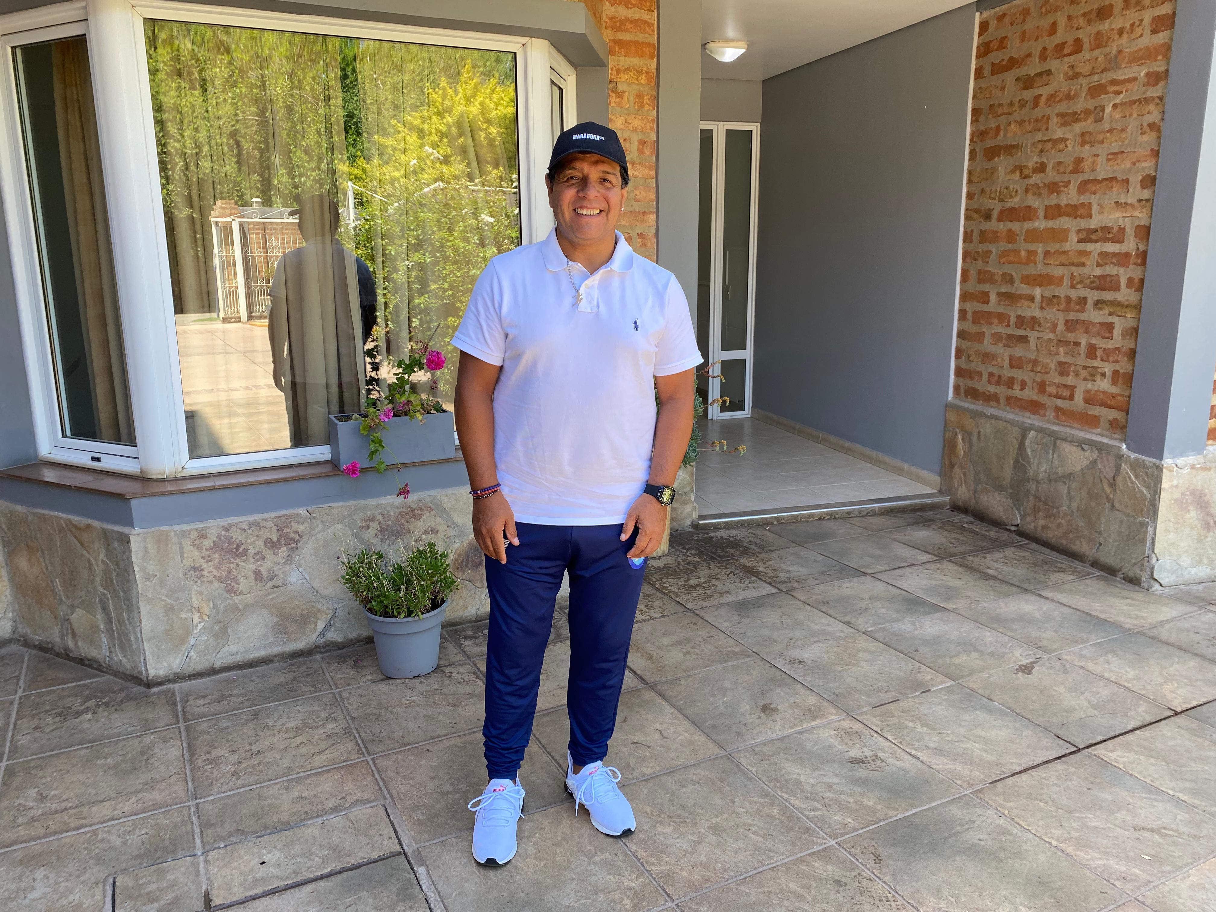 Lalo Maradona en las cámaras de LMN.&nbsp;