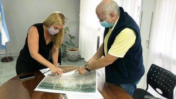 el jefe de vialidad se reunio con soria por la obra de la ruta 22