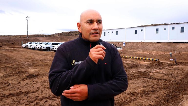 Juan es jacobaccino y hace nueve meses que integra el plantel de trabajadores en el proyecto minero.