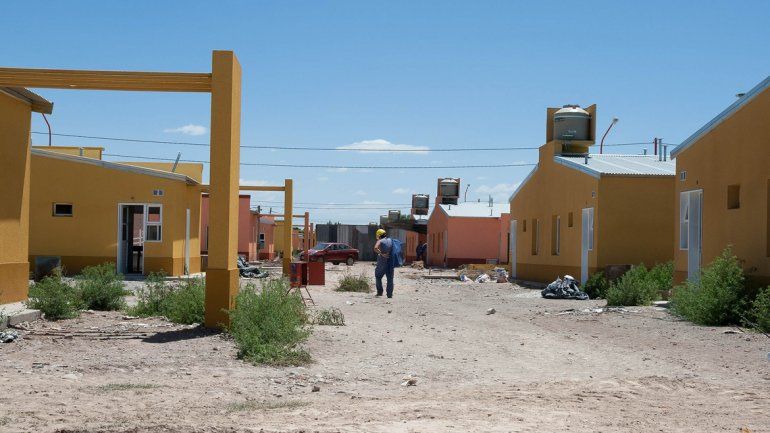 Muchas obras en construcción
