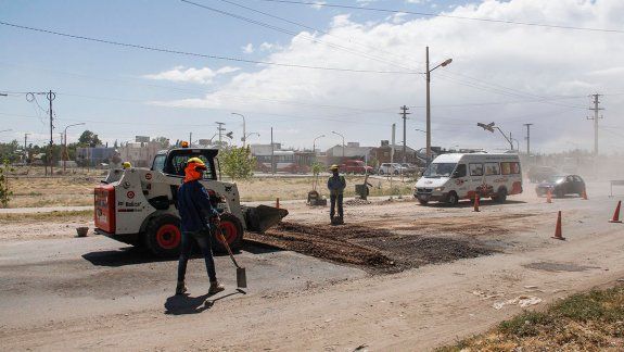 Sacaron los lomos de burro de la Ruta Chica