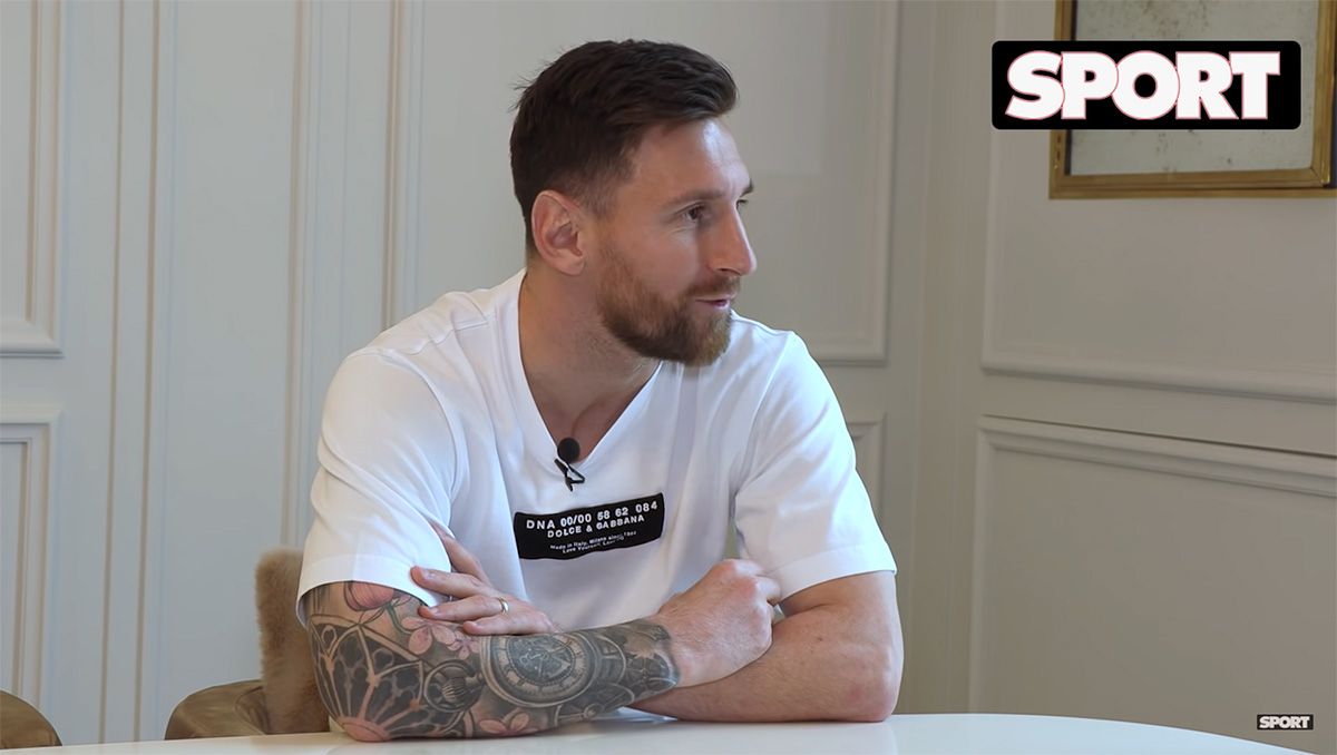 Las 10 frases más picantes de la entrevista a Messi