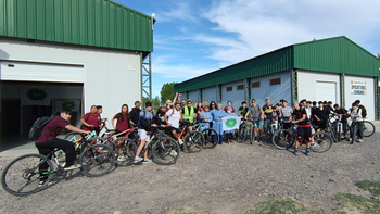 conociendo circuitos productivos y turisticos, en bici: un proyecto educativo de oro