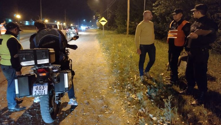 Con presencia de la Federal, Fernández Oro intensificó sus controles de tránsito