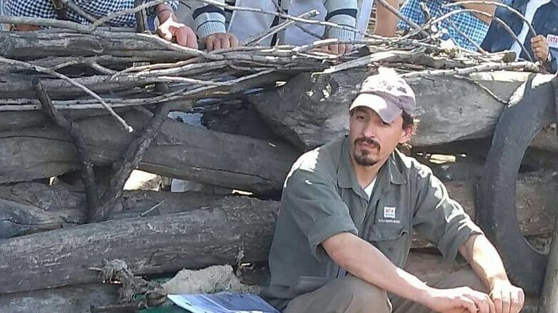 Pablo Gáspero, investigador y licenciado en Ciencias Biológicas del INTA Bariloche. Foto: gentileza.