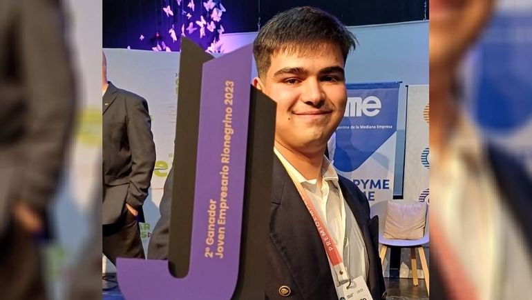 Premio para Mateo: tiene 16 años y sueña con revolucionar la fruticultura