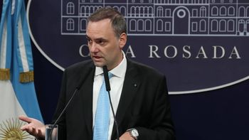 Manuel Adorni habló del acuerdo con las universidades.