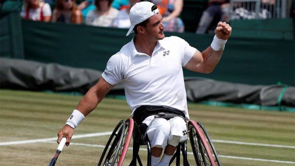 Gustavo Fernández logró su primer título en Wimbledon