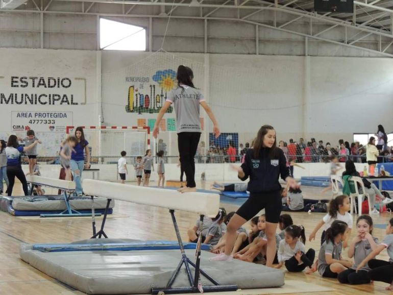 Pequeños gimnastas coparán Cipolletti el fin de semana