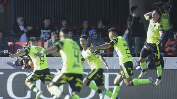 barracas central sorprendio y la gano al puntero river