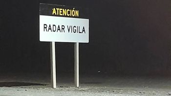 El cartel de la polémica sobre la ruta 22. La explicación oficial.