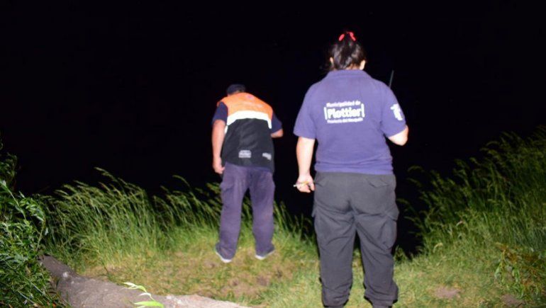 Hombre se tiró al río en el Paseo Costero de Plottier y desapareció