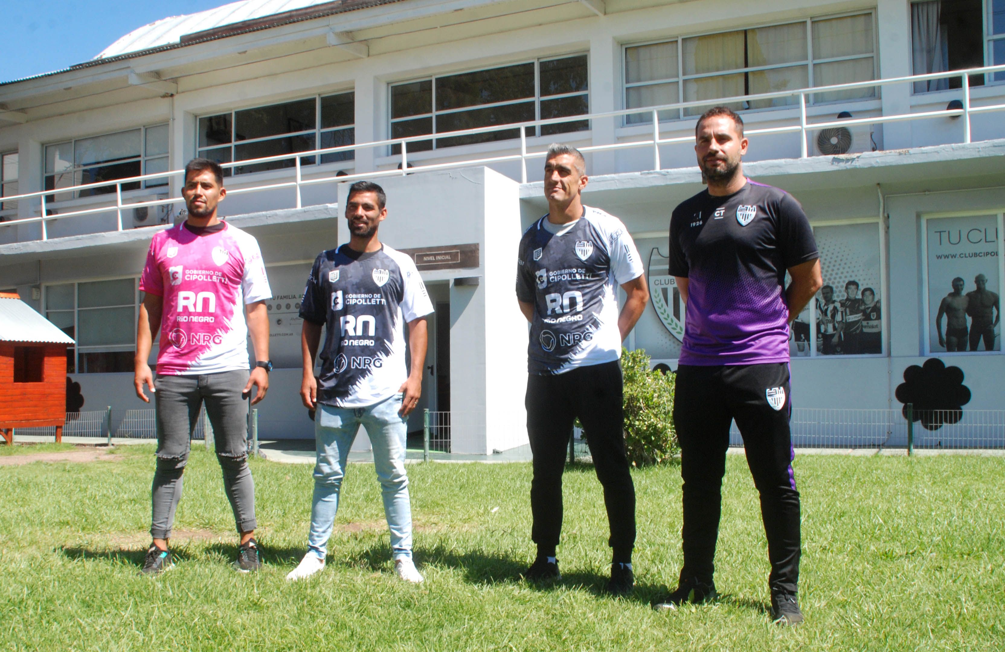 Crespo, Meza, Berra y Alecha.