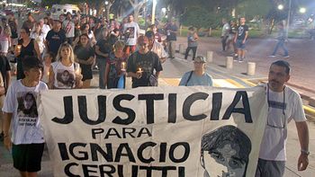 La familia de la víctima reclamó justicia a un año de su muerte. Foto: Gentileza (Miguel Ángel Gutierrez).