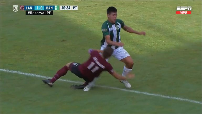 Insólita y escalofriante lesión en el Torneo de Reserva