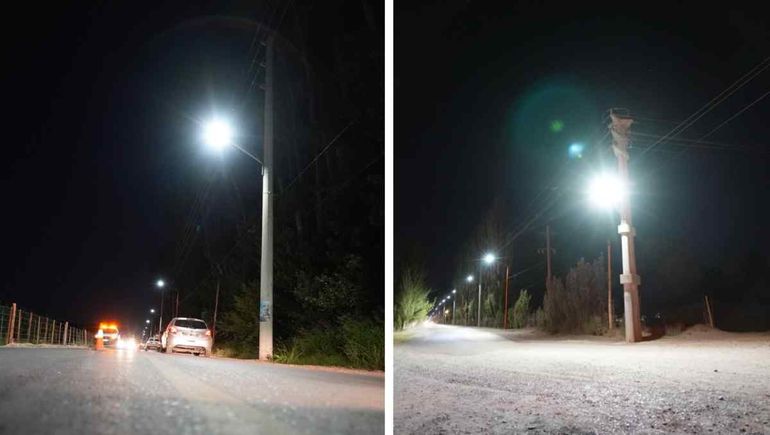 Se hizo la luz en la calle Salto, camino a la Isla Jordán