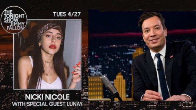 Nicki Nicole será la primera argentina en actuar en el show de Jimmy Fallon