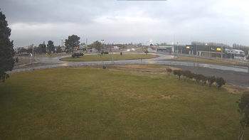 El día comenzó gris con lluvias desde la madrugada.