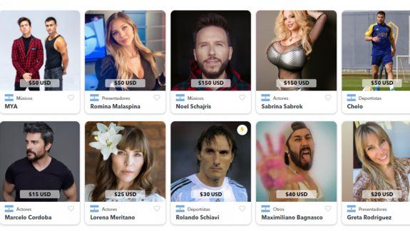 Polémica: los famosos ahora venden sus saludos en dólares