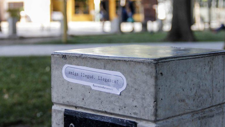 Las cipoleñas se sumaron a la campaña #AmigaLlegué