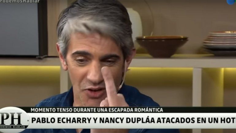 Pablo Echarri contó detalles del momento en que Nancy Dupláa casi termina a las piñas con una mujer