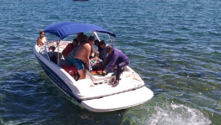 La joven aplastada por una roca sufrió heridas graves, pero su cuadro es favorable