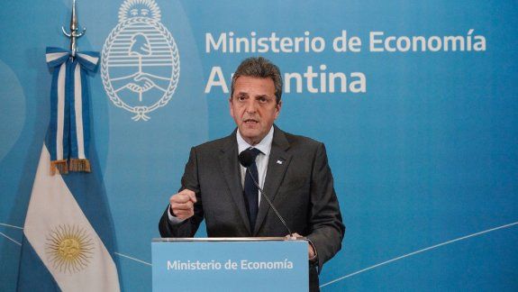 El ministro de Economía, Sergio Massa, realizó anuncio de medidas económicas para combatir la devaluación.