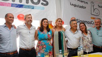 matzen lanzo junto a frigerio la campana de cambiemos