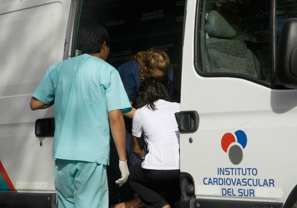 Un motociclista herido tras protagonizar un choque en pleno centro de la ciudad