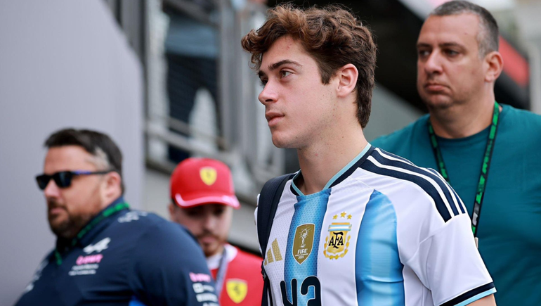 Franco Colapinto en la previa de la Fórmula 1 en Brasil