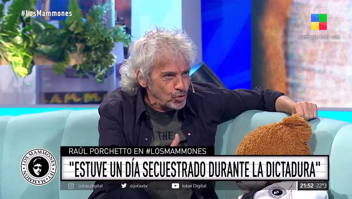 Raúl Porchetto recordó su secuestro en la dictadura