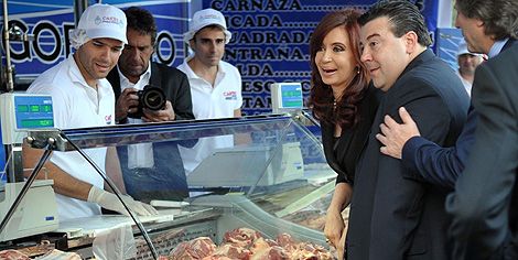 La Presidenta puso en marcha el programa “Carne para todos”