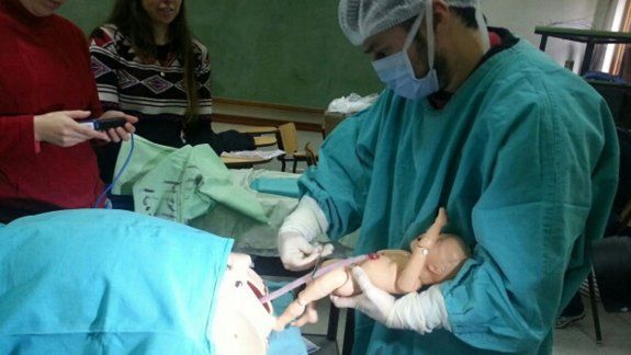 Primero capacitaron a los docentes.