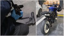 El sospechoso fue reducido y trasladado a la unidad policial. Foto: Gentileza.