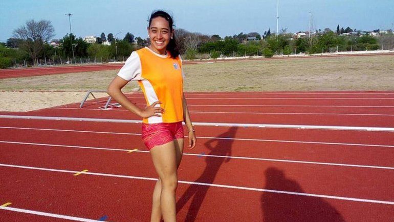 Abril Alemanni aportó la primera presea ganadora para Río Negro. Melisa Mora fue la más veloz de los 100 metros llanos