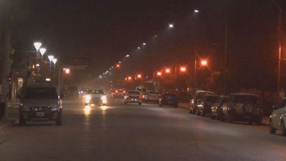 cinco saltos tiene nuevo alumbrado  y gastara menos