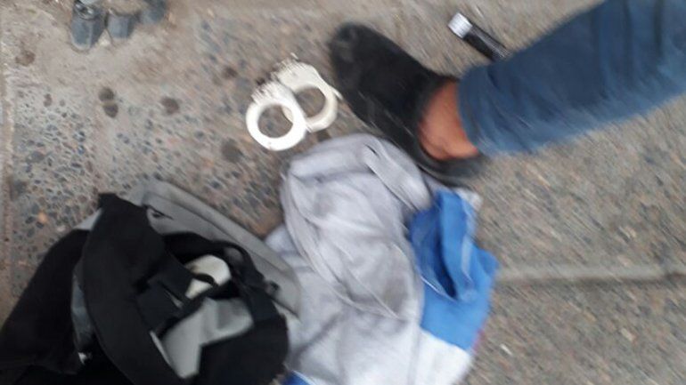 El joven tenía un chaleco antibalas