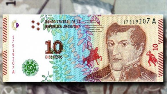 Nuevo billete de $10