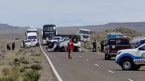 tragedia en la ruta 40: murio un trabajador vial cerca de zapala